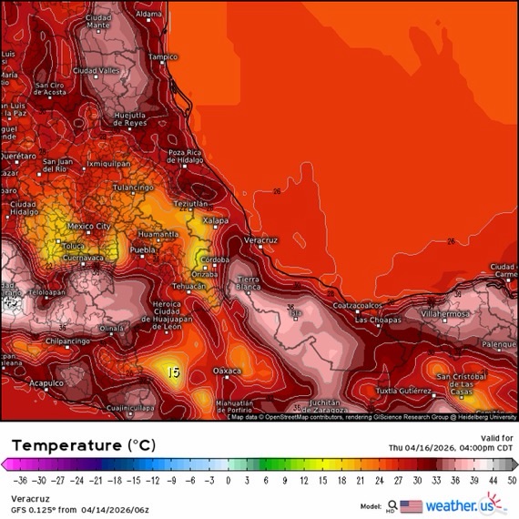 INFORME METEOROLÓGICO ESTADO DE VERACRUZ