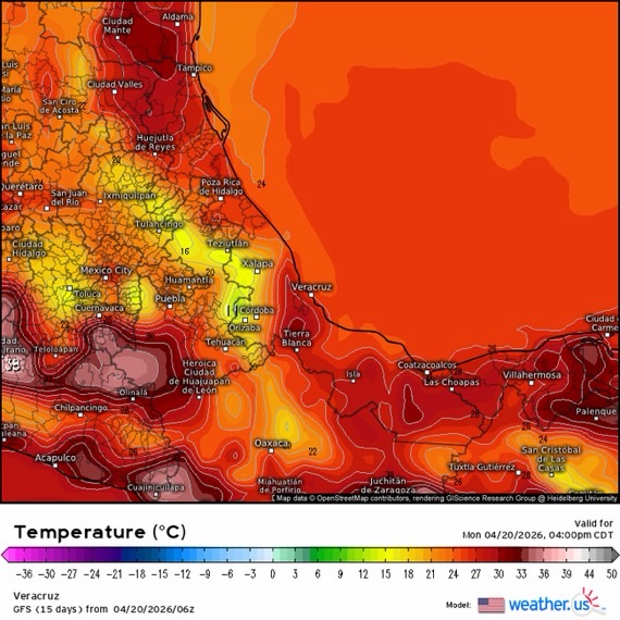 INFORME METEOROLÓGICO ESTADO DE VERACRUZ