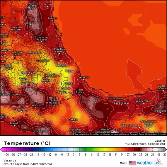 INFORME METEOROLÓGICO ESTADO DE VERACRUZ