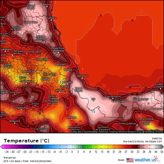 INFORME METEOROLÓGICO ESTADO DE VERACRUZ