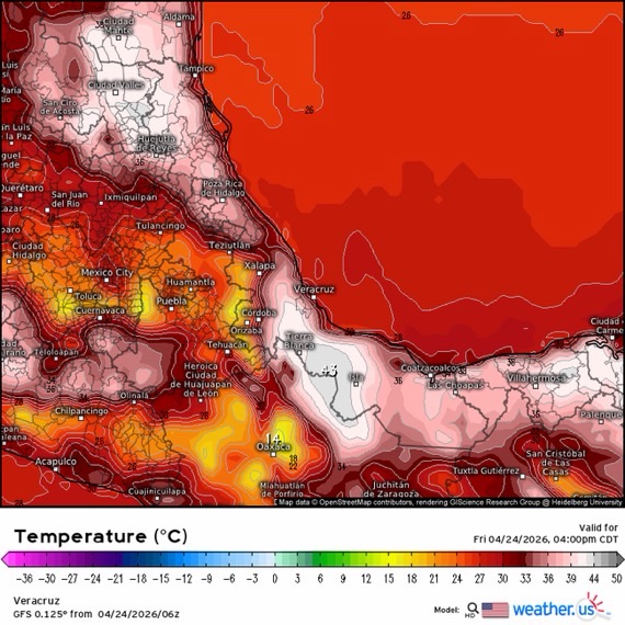 INFORME METEOROLÓGICO ESTADO DE VERACRUZ