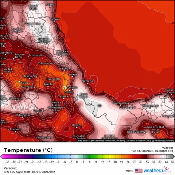 INFORME METEOROLÓGICO ESTADO DE VERACRUZ