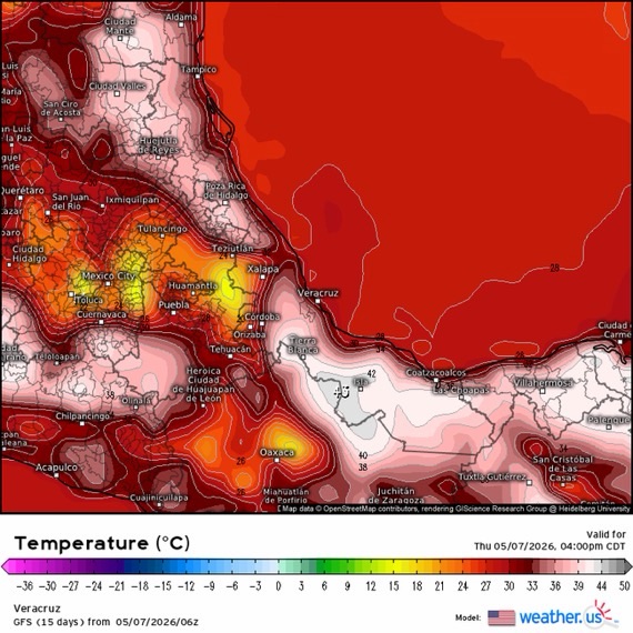 INFORME METEOROLÓGICO ESTADO DE VERACRUZ