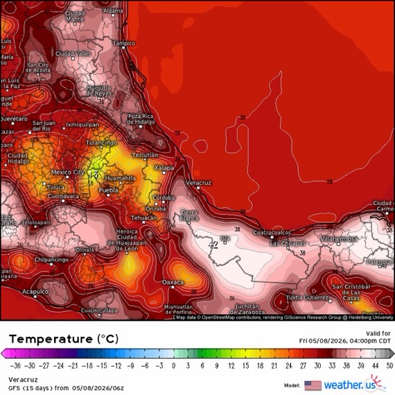 INFORME METEOROLÓGICO ESTADO DE VERACRUZ