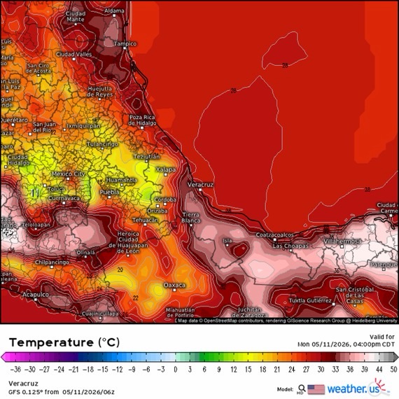 INFORME METEOROLÓGICO ESTADO DE VERACRUZ
