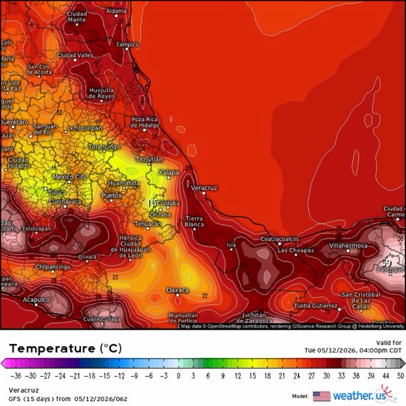 INFORME METEOROLÓGICO ESTADO DE VERACRUZ