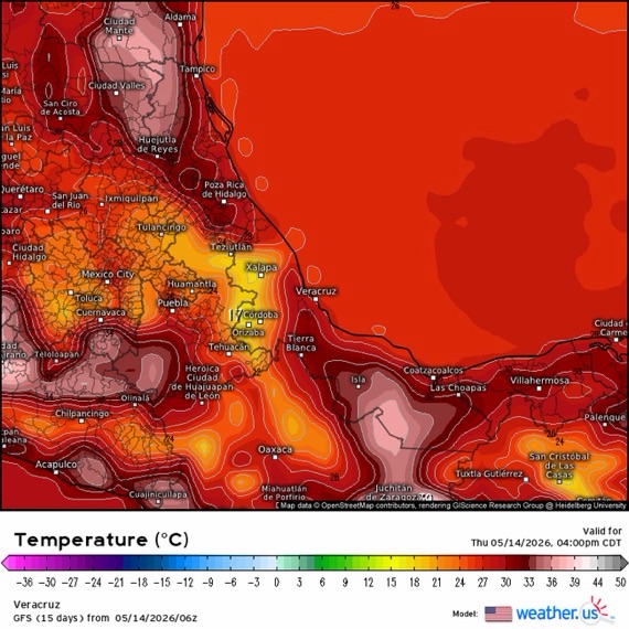 INFORME METEOROLÓGICO ESTADO DE VERACRUZ