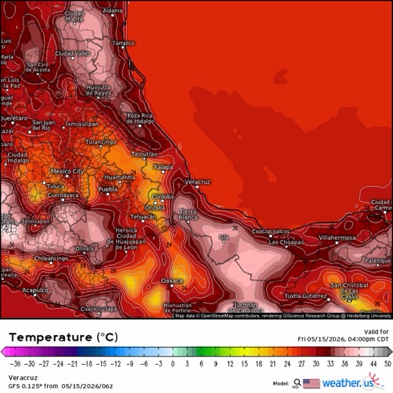 INFORME METEOROLÓGICO ESTADO DE VERACRUZ