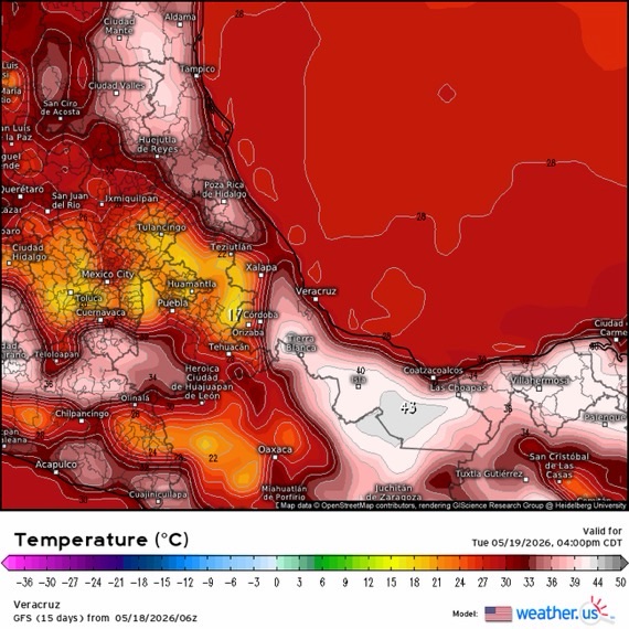 INFORME METEOROLÓGICO ESTADO DE VERACRUZ