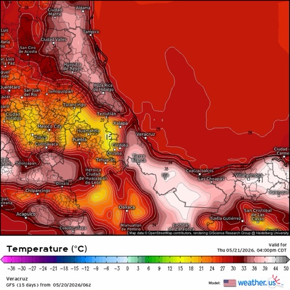 INFORME METEOROLÓGICO ESTADO DE VERACRUZ
