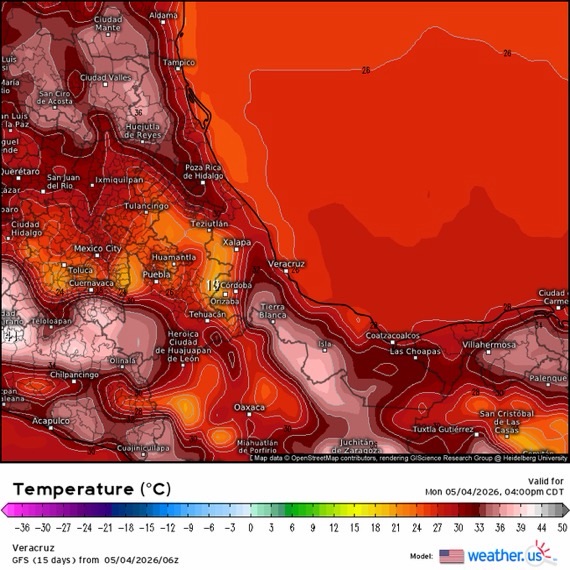INFORME METEOROLÓGICO ESTADO DE VERACRUZ
