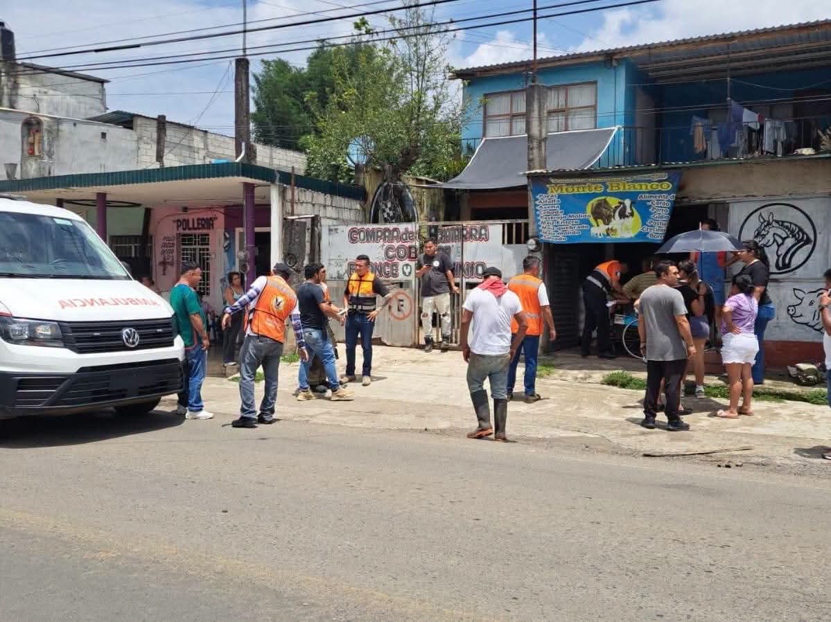 EMERGENCIA POR FUGA DE GAS EN MONTE BLANCO