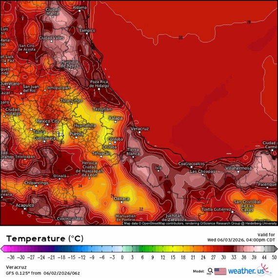 INFORME METEOROLÓGICO ESTADO DE VERACRUZ