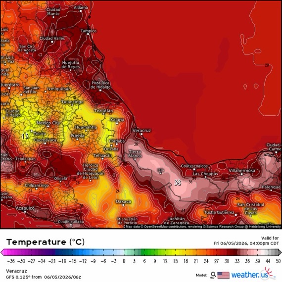 INFORME METEOROLÓGICO ESTADO DE VERACRUZ