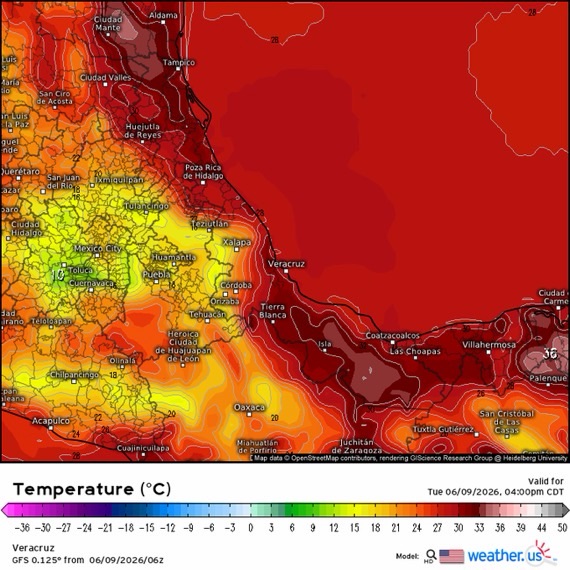 INFORME METEOROLÓGICO ESTADO DE VERACRUZ