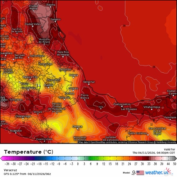 INFORME METEOROLÓGICO ESTADO DE VERACRUZ