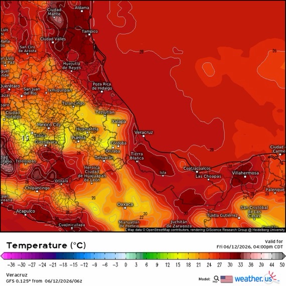 INFORME METEOROLÓGICO ESTADO DE VERACRUZ