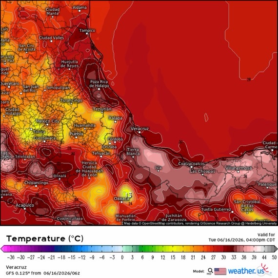 INFORME METEOROLÓGICO ESTADO DE VERACRUZ