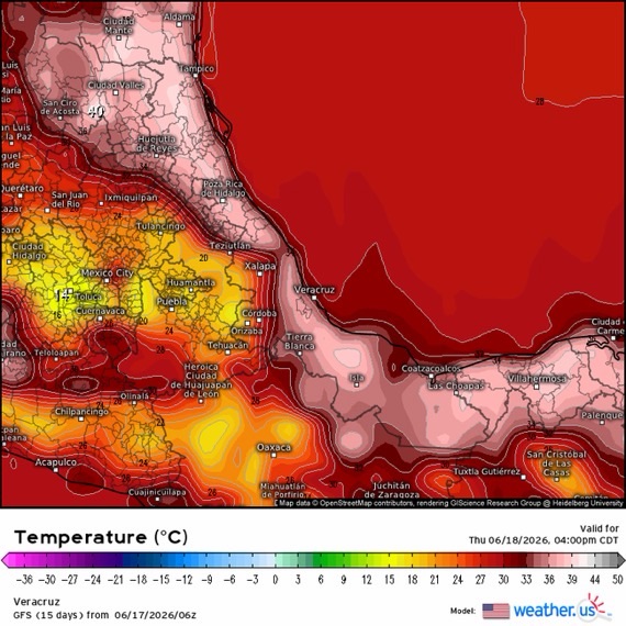 INFORME METEOROLÓGICO ESTADO DE VERACRUZ