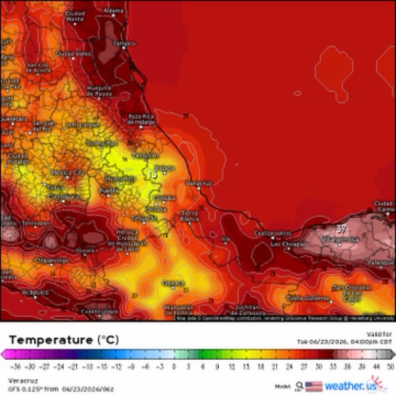 INFORME METEOROLÓGICO ESTADO DE VERACRUZ
