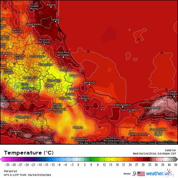 INFORME METEOROLÓGICO ESTADO DE VERACRUZ