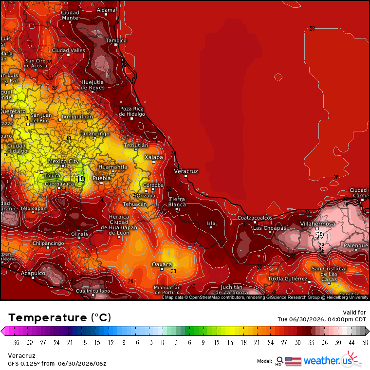 INFORME METEOROLÓGICO ESTADO DE VERACRUZ