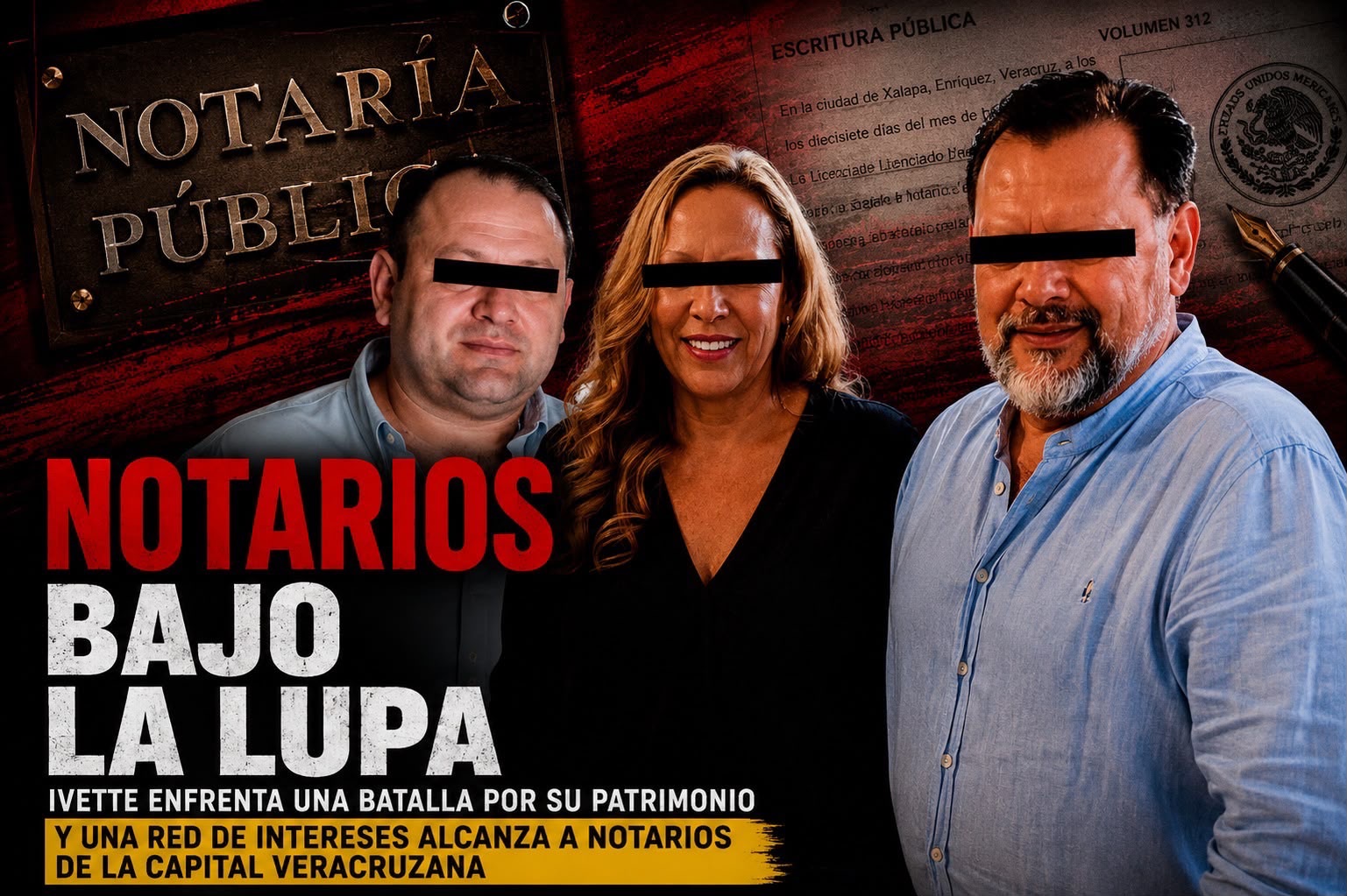 Tras perder a su esposo, Ivette enfrenta una batalla por su patrimonio y una red de intereses que alcanza a notarios de la capital veracruzana