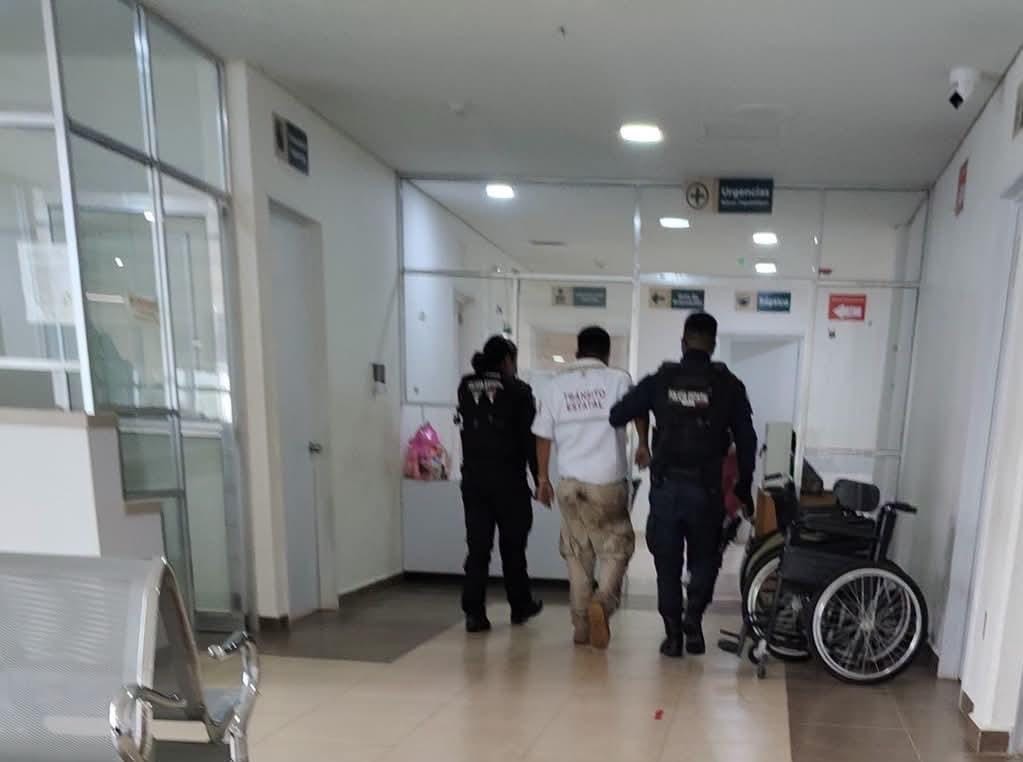 ELEMENTO DE TRÁNSITO SE ACCIDENTA CUANDO SE DIRIGÍA A EVENTO DE GOBERNADORA