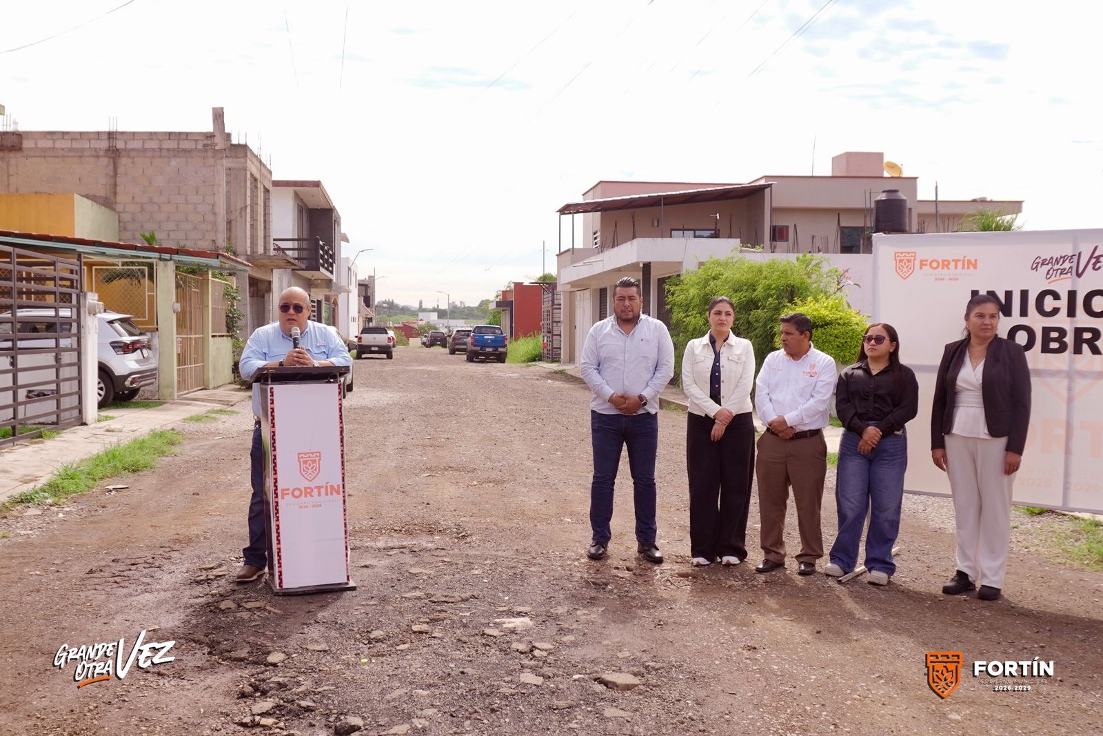 Fortín avanza con obras de infraestructura vial