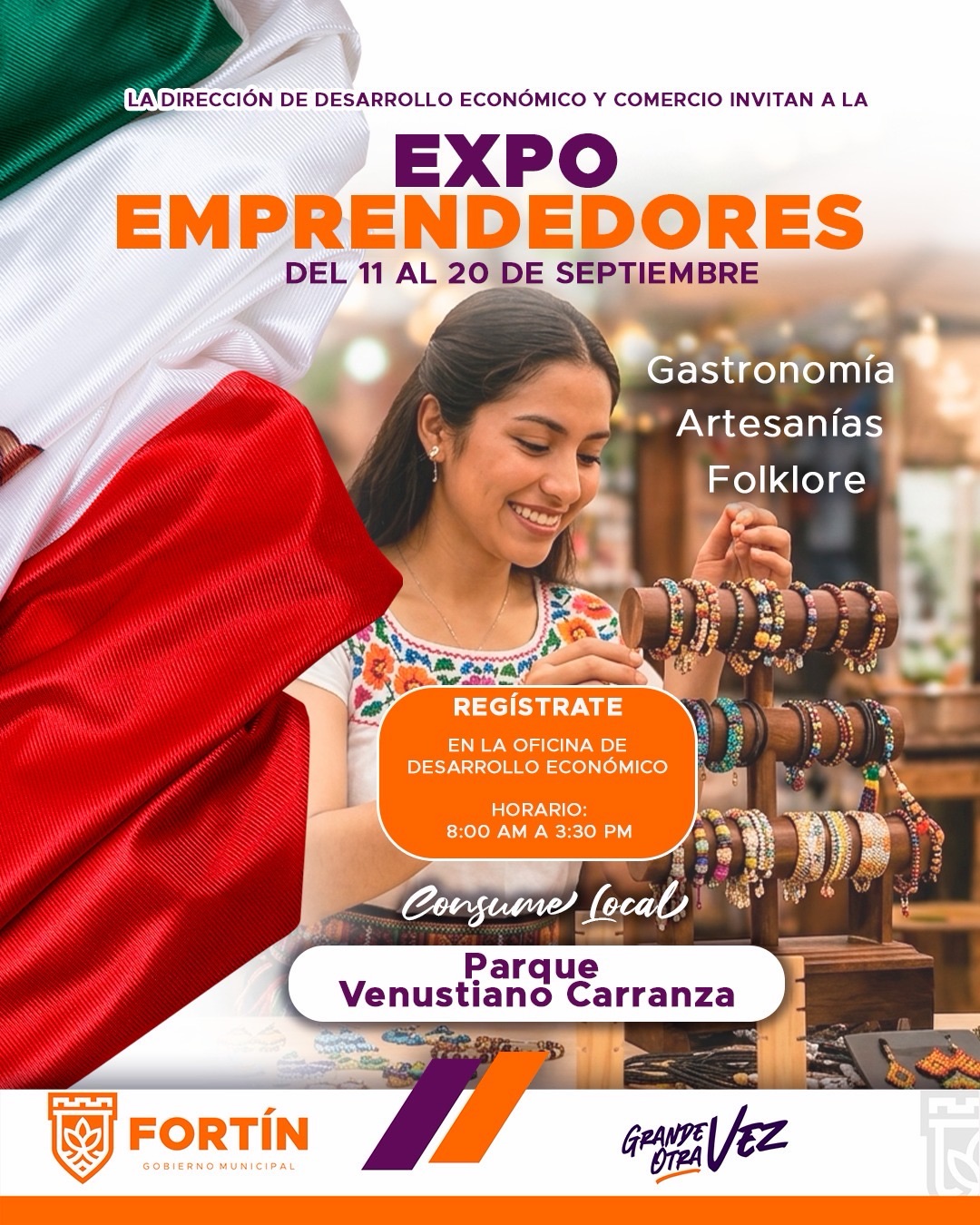📢 ¡Expo Emprendedores Fortín!