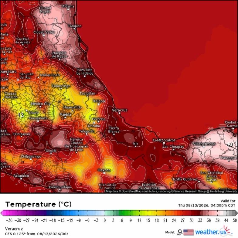 INFORME METEOROLÓGICO ESTADO DE VERACRUZ