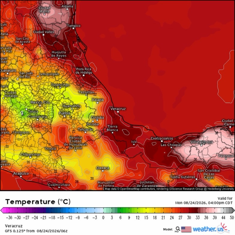 INFORME METEOROLÓGICO ESTADO DE VERACRUZ