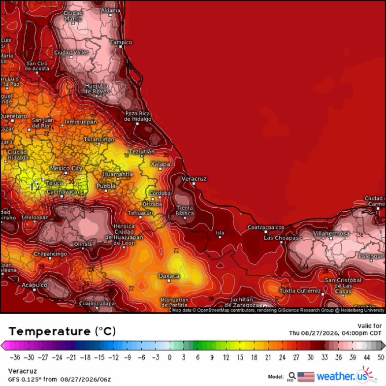 INFORME METEOROLÓGICO ESTADO DE VERACRUZ