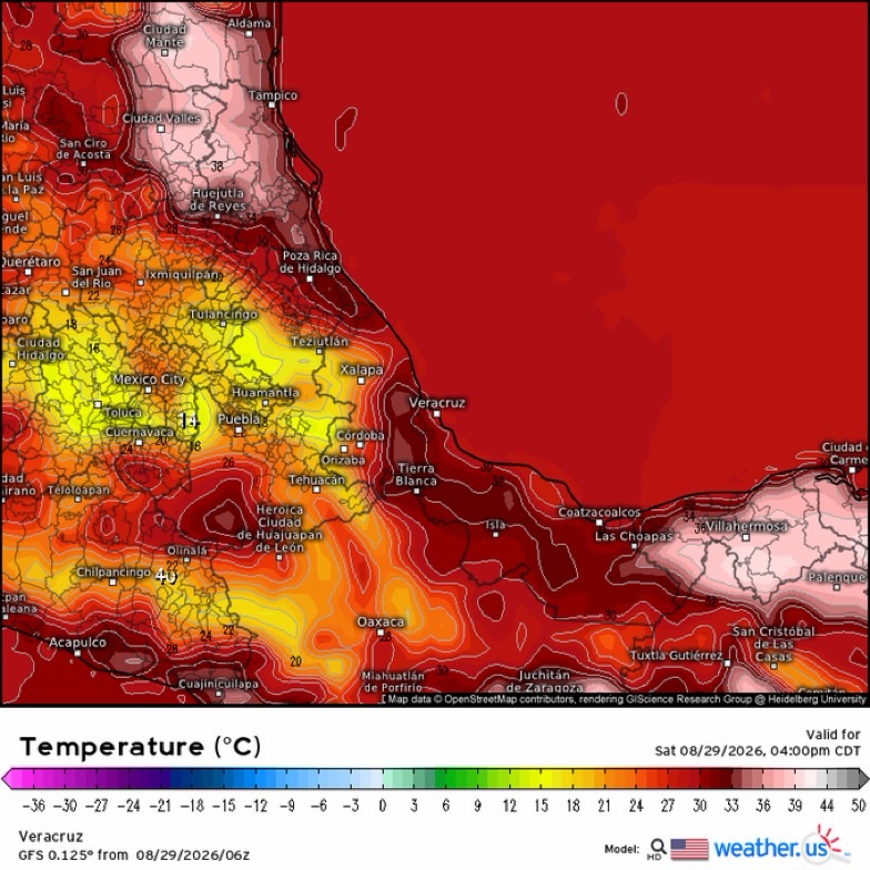 INFORME METEOROLÓGICO ESTADO DE VERACRUZ