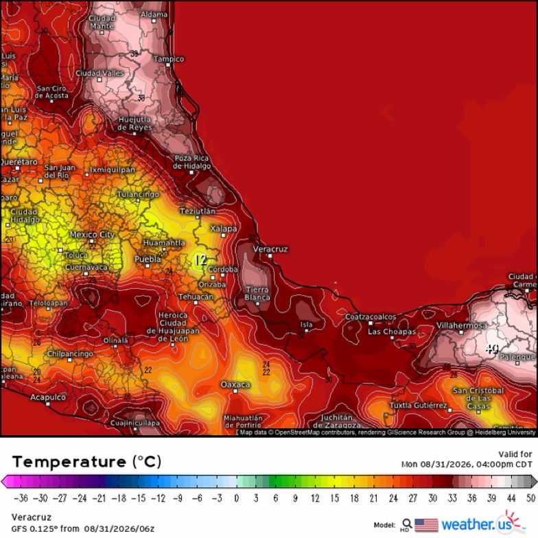 INFORME METEOROLÓGICO ESTADO DE VERACRUZ