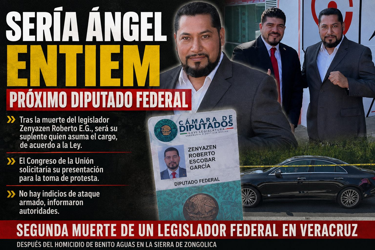 SERÍA ÁNGEL ENTIEM PRÓXIMO DIPUTADO FEDERAL