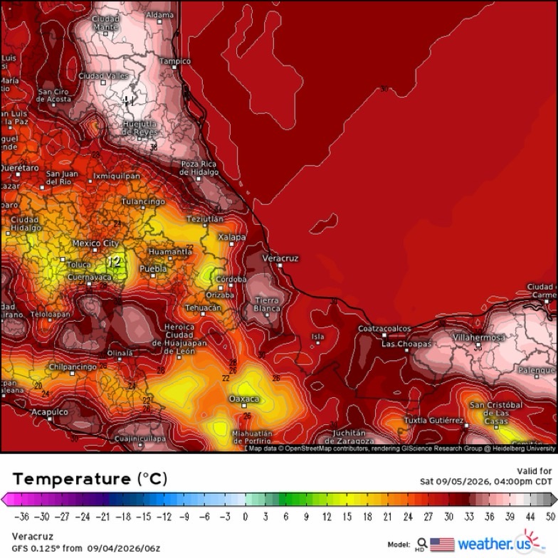INFORME METEOROLÓGICO ESTADO DE VERACRUZ
