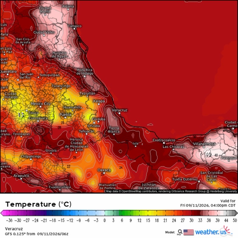 INFORME METEOROLÓGICO ESTADO DE VERACRUZ