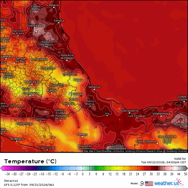 INFORME METEOROLÓGICO ESTADO DE VERACRUZ