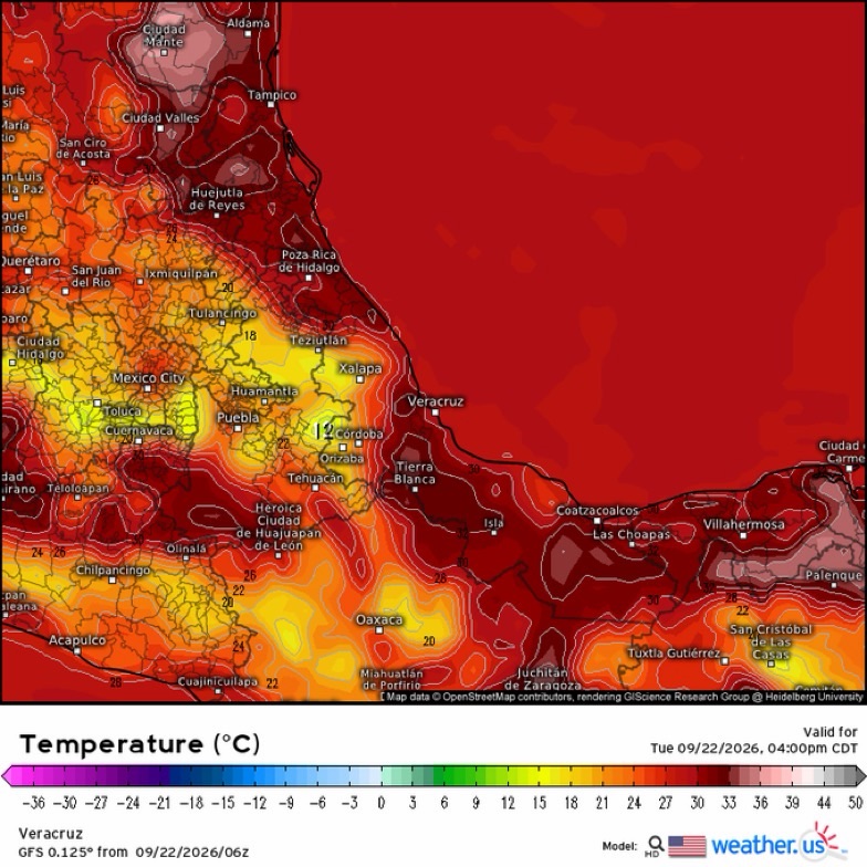 INFORME METEOROLÓGICO ESTADO DE VERACRUZ