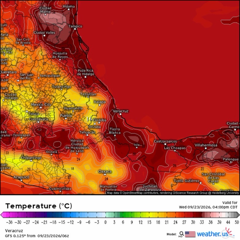 INFORME METEOROLÓGICO ESTADO DE VERACRUZ