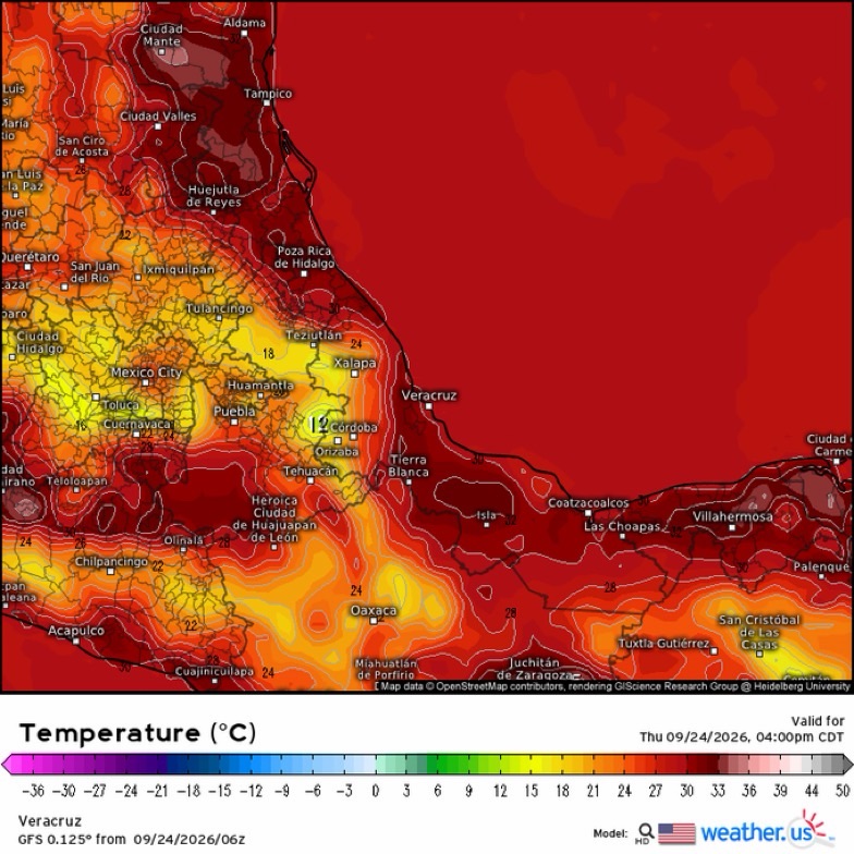 INFORME METEOROLÓGICO ESTADO DE VERACRUZ