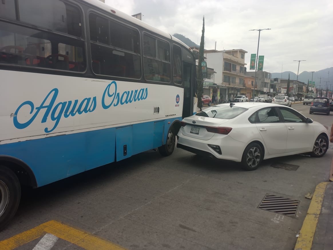MENOR RESULTA LESIONADO EN CHOQUE