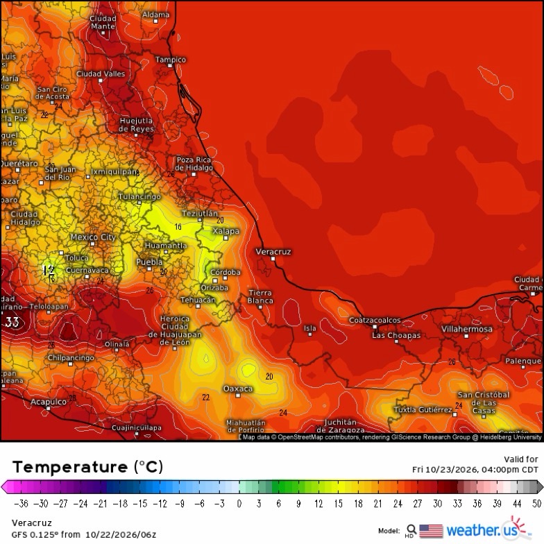 INFORME METEOROLÓGICO ESTADO DE VERACRUZ