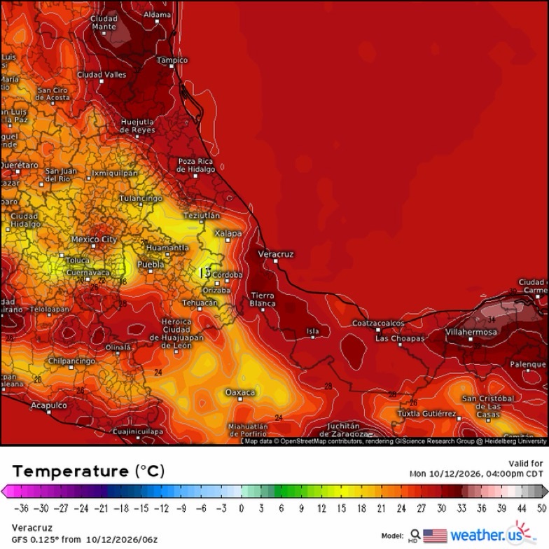 INFORME METEOROLÓGICO ESTADO DE VERACRUZ