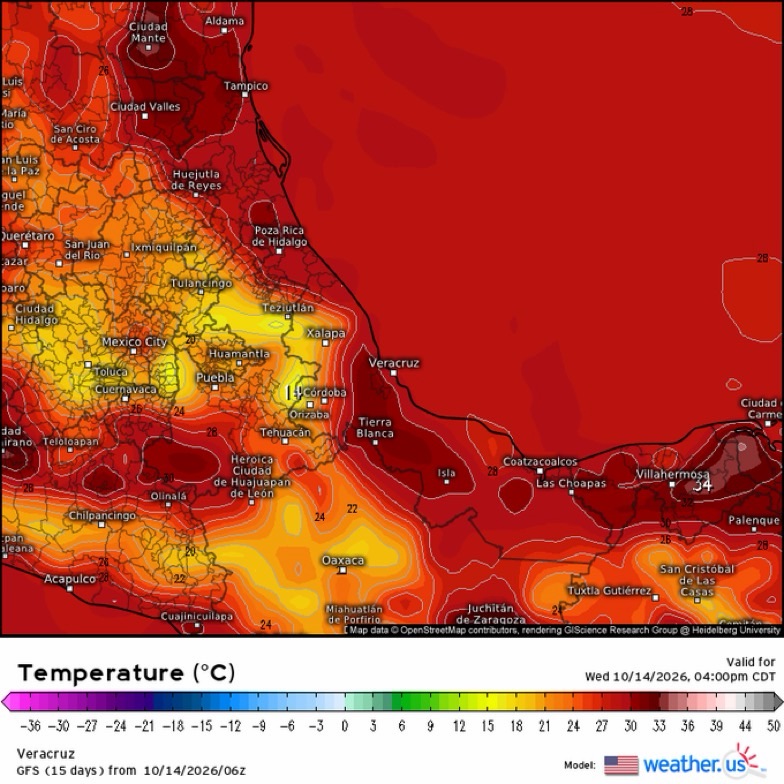 INFORME METEOROLÓGICO ESTADO DE VERACRUZ