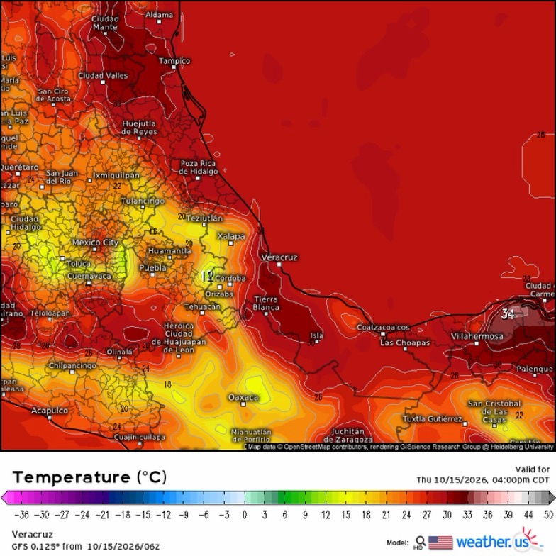 INFORME METEOROLÓGICO ESTADO DE VERACRUZ