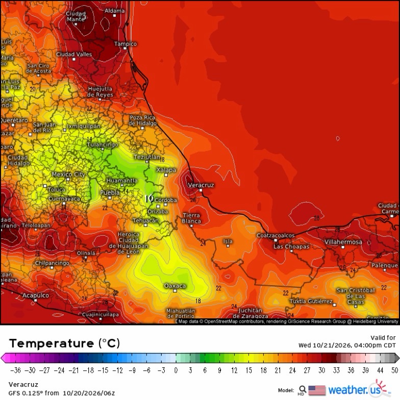 INFORME METEOROLÓGICO ESTADO DE VERACRUZ